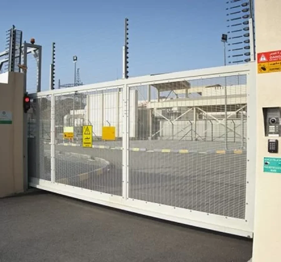 Terra Sliding Cantilevered Gate offering reliable security and access control.